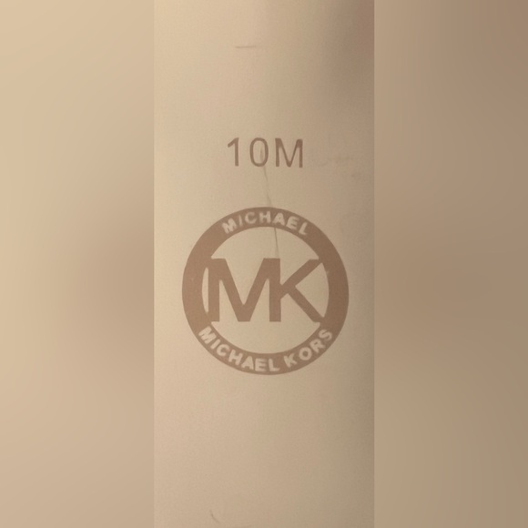 Michael Kors Dazzling Sexy Glitter Crisscross Slingback Sandals Heels Sz 10 - Picture 9 of 9